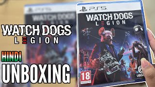 WATCH DOGS LEGION PS5 Unboxing HINDI [upl. by Eytteb]