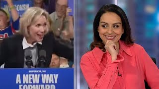 Lefties losing it Rita Panahi reacts to Gwen Walzs deranged Trump rant [upl. by Madel100]