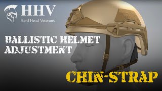 ATE Ballistic Helmet ChinStrap Adjustment Guide [upl. by Tamarah]