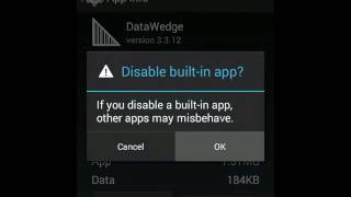 How to disable DataWedge [upl. by Karoline125]