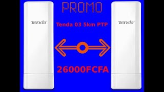 Tenda O3 5km Point to Point Outdoor CPE [upl. by Noillid]