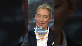 AFD  Alice Weidel 🇩🇪💙politik nachrichten politics österreich schweiz [upl. by Coop]