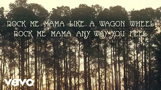 Rhonda Vincent  Wagon Wheel Official Lyric Video [upl. by Mansfield]