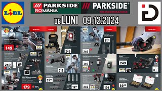 LIDL de LUNI 09122024  PARKSIDE® PERFORMANCE 20V [upl. by Ttam]