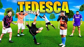 ⚽️ TEDESCA CHALLENGE ASSURDA vs TIFOSI NAPOLETANI 🔥 [upl. by Ahsenroc]