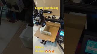 Klipper input shaping 250mms shorts [upl. by Margaretta]