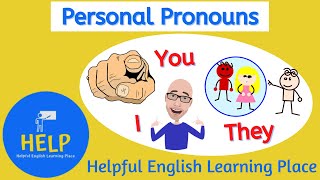 Personal Pronouns  ESL Grammar [upl. by Guillema]