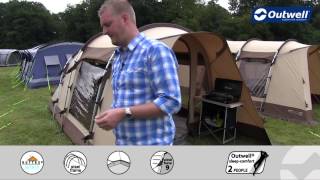 Outwell Tent Newgate 3  2014  Innovative Family Camping [upl. by Nyhagen]