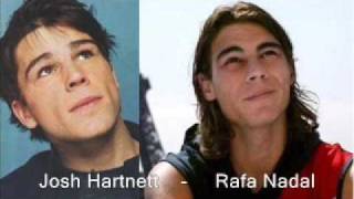 Tennis Lookalikes Rafa Novak Roger Marat etc [upl. by Ellenehs]