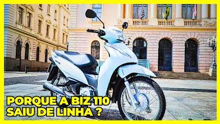 Veja porque a Biz 110 saiu de linha [upl. by Forland984]