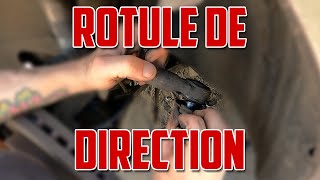 COMMENT REMPLACER UNE ROTULE DE DIRECTION Golf V [upl. by Drawoh]