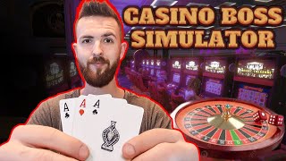 KUMARHANE İMPARATORLUĞU KURUYORUZ 🎰  CASİNO BOSS SİMULATOR  BÖLÜM 1 [upl. by Lucine]