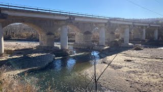 Prov Ascoli e Teramo situazione del ponte Ancaranese [upl. by Enyrhtak772]