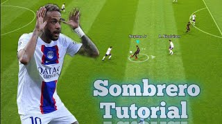 efootball 2024 mobile  sombrero skills tutorial  neymar skills tutorial  efootball2024 sombrero [upl. by Ellehsat]