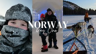 Norway Travel Vlog Day 01  Alta  Husky Sledding  Sorrisniva [upl. by Gudren]