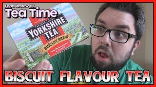 Yorkshire Tea Biscuit Brew Review  Tea Time [upl. by Attenov]