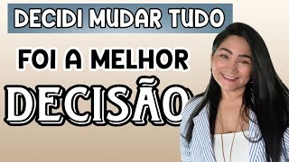 TOMEI UMA DECISÃO ARRISCADA  foi a melhor coisa que eu fiz  casa limpa [upl. by Wehtta]