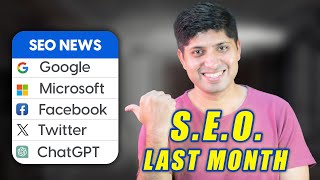 SEO Last Month March 2024  Latest Updates From Google Search Google Ads and Bing in Hindi [upl. by Igig]