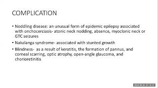 Overview of ONCHOCERCIASIS and TYPHOID fever [upl. by Calia]