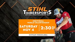 STIHL TIMBERSPORTS® 2023 Individual World Championship [upl. by Cleavland]