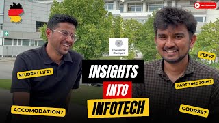 Insights Into INFOTECH Master at Uni Stuttgart  Rushikesh Munde [upl. by Fulcher]