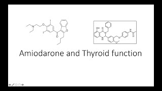 Amiodarone and thyroid function [upl. by Tterrag]