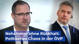 Vertrauen schwindet ÖVPMinister verlassen das sinkende Schiff [upl. by Revell]