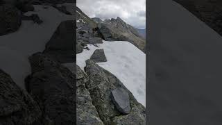 Traversée des Alpes passage du col de Chavière dans la Vanoise Hexatrek [upl. by Sarette]