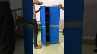 Best Plastic foldable cabinet wardrobe for cloths almirah plasticcabinet nilkamal foldablecabinet [upl. by Yeltneb]