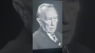 🤝 quotEin Bundeskanzler muss für Geschlossenheit sorgenquot – Konrad Adenauer 🇩🇪✨ [upl. by Annoerb]