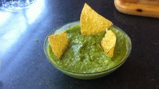 Cómo Hacer Guacamole con tomatillo delicioso [upl. by Cand]