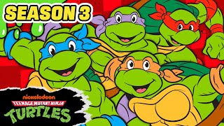 Season 3  FULL EPISODE MARATHON 🐢  TMNT 1987  Teenage Mutant Ninja Turtles [upl. by Alue]