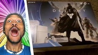 SUBSCRIBER GIFT WHITE PS4 DESTINY BUNDLE UNBOXING [upl. by Grossman]