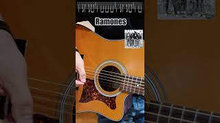 Blitzkrieg Bop Ramones guitar shorts cover [upl. by Vin]