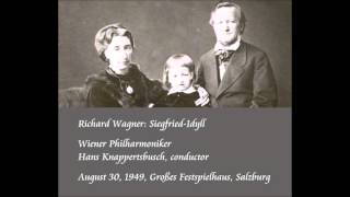 Wagner SiegfriedIdyll  Knappertsbusch  Wiener Philharmoniker [upl. by Noillid]