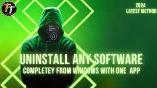 How to completely uninstall software with the help of Iobit Uninstaller [upl. by Rexfourd182]