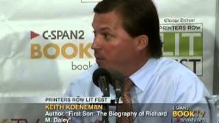 Book TV 2013 Chicago Tribune Printers Row Lit Fest Walter Jacobson [upl. by Repsihw33]