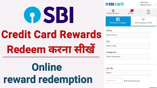 sbi credit card reward points convert to cash  how to redeem sbi credit card reward points  sbi [upl. by Lraep]