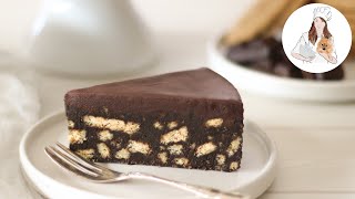 No Bake Chocolate Biscuit Cake Recipe  No Bake Cake Recipe [upl. by Leeann]