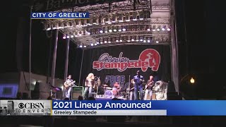 Greeley Stampede Announces 2021 Lineup [upl. by Koh]