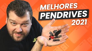 Os 7 MELHORES PENDRIVES de 2021  Qual o MELHOR pendrive [upl. by Ranita]