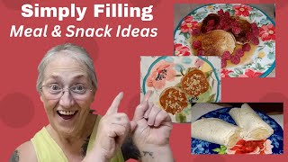 What I Eat on SIMPLY FILLING  DELICIOUS Meal amp Snack Ideas [upl. by Early]