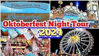 Oktoberfest 2024 Munich  Germany 🇩🇪 Oktoberfest Nightlife  Oktoberfest with Ruchi  complete guide [upl. by Oika]