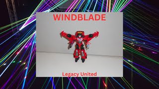 Transformers Legacy United Cyberverse Windblade [upl. by Anaitat]