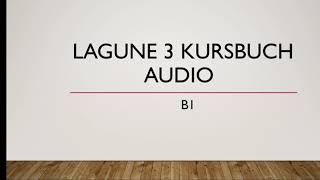 Lagune 3 Kursbuch Audio lesson 5 Fokus schreiben [upl. by Akeihsat]