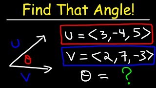 Dot Product Cross Product and Multiplying Vectors by Scalars [upl. by Arley]