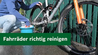 DIYWissen Fahrrad richtig reinigen und pflegen [upl. by Philender]