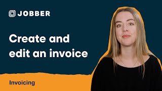 Create and Edit an Invoice  Invoicing [upl. by Enaz86]