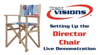 Custom Director Chair Setup [upl. by Silrak921]