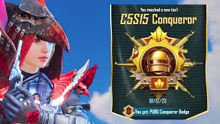 I REACHED CONQUEROR ONLY USING PISTOLS  PUBG Mobile [upl. by Rogergcam339]